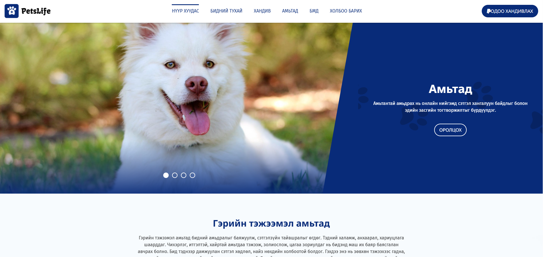 Хандив загварын урьдчилсан харагдац
